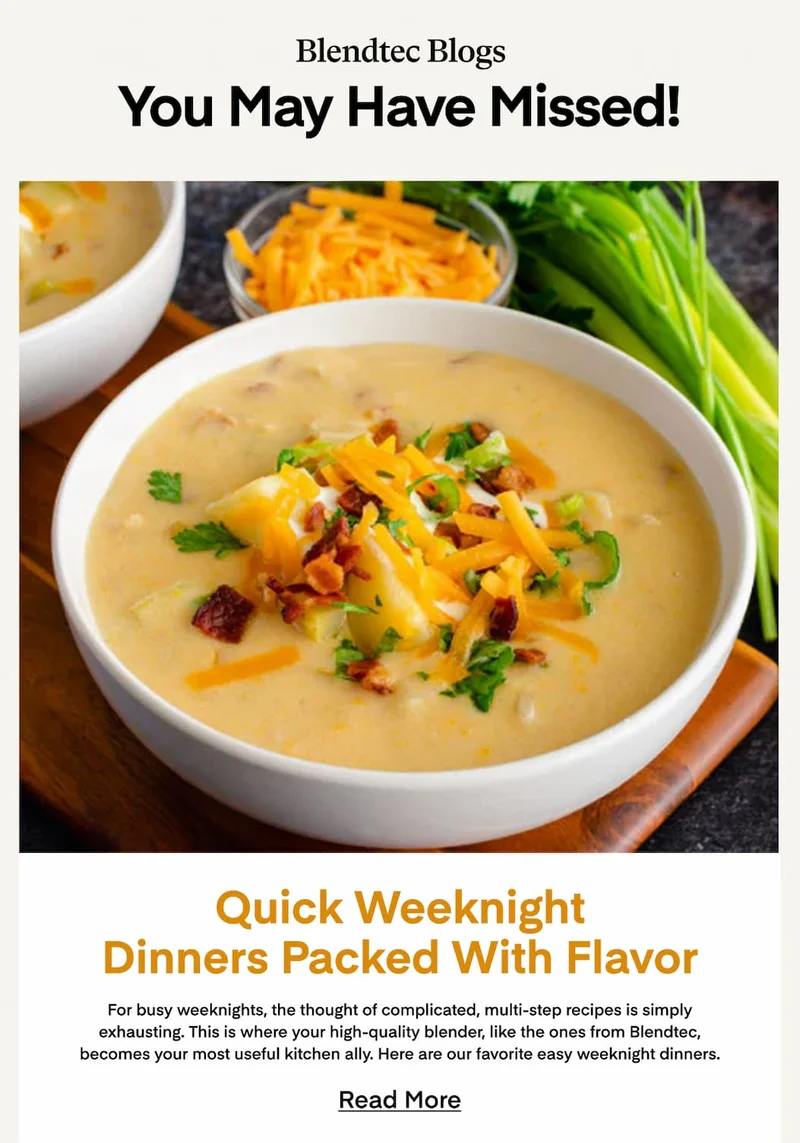 Blendtec Blogs - Quick Weeknight Dinners
