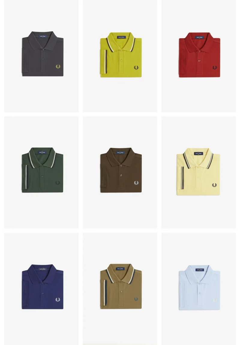 A selection of Fred Perry Shirts