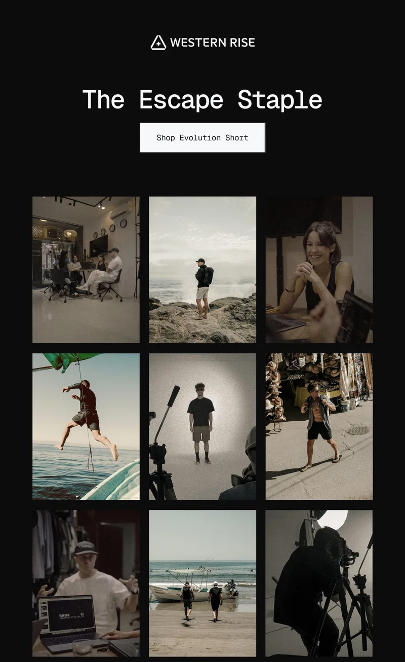 The Escape Staple: Header Collage