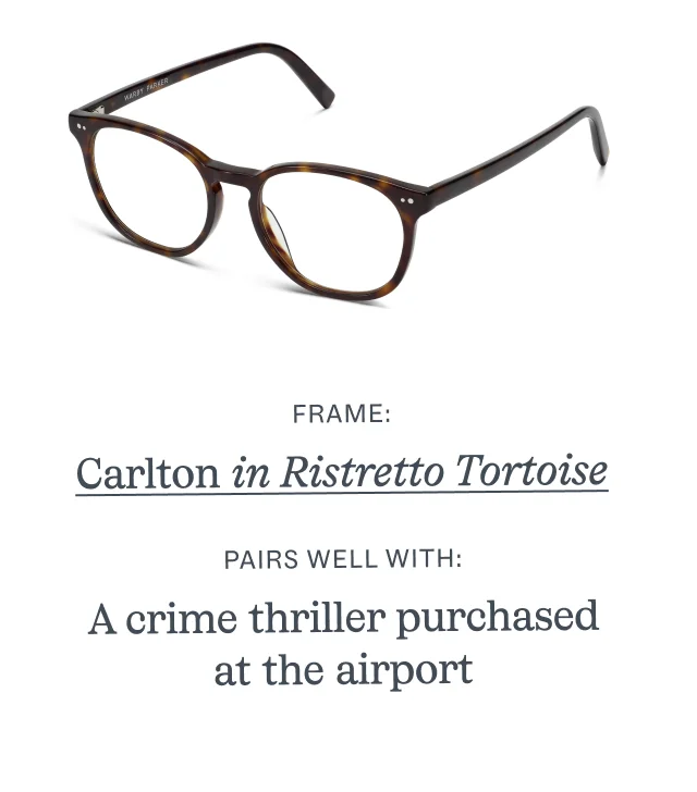 Carlton in Ristretto Tortoise