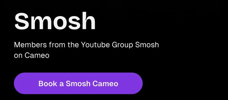 Smosh on Cameo - Book now
