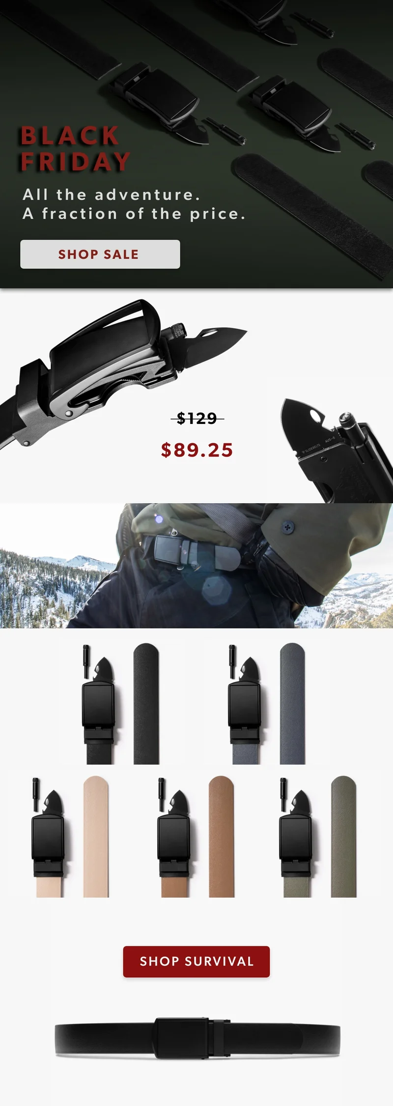 BLACK FRIDAY SITEWIDE SALE! Up to 55% off. No coupon required. SHOP NOW