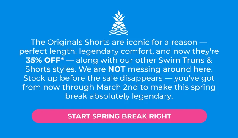 START SPRING BREAK RIGHT