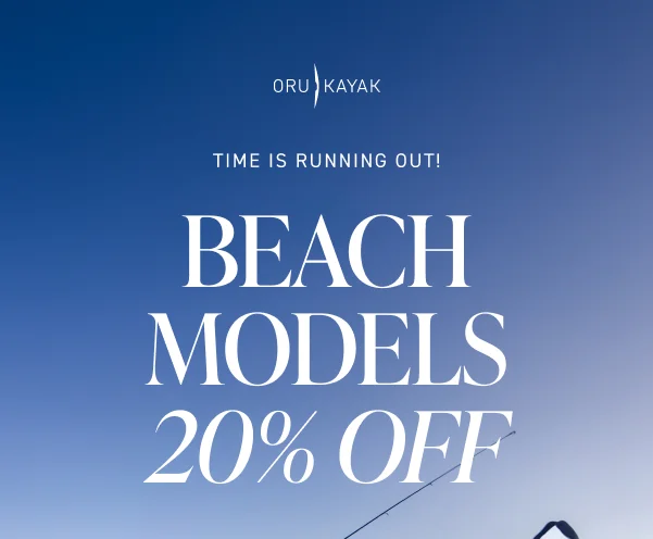 Deal of the Week! 20% OFF All Beach Models + Free Gear Bundle with Purchase