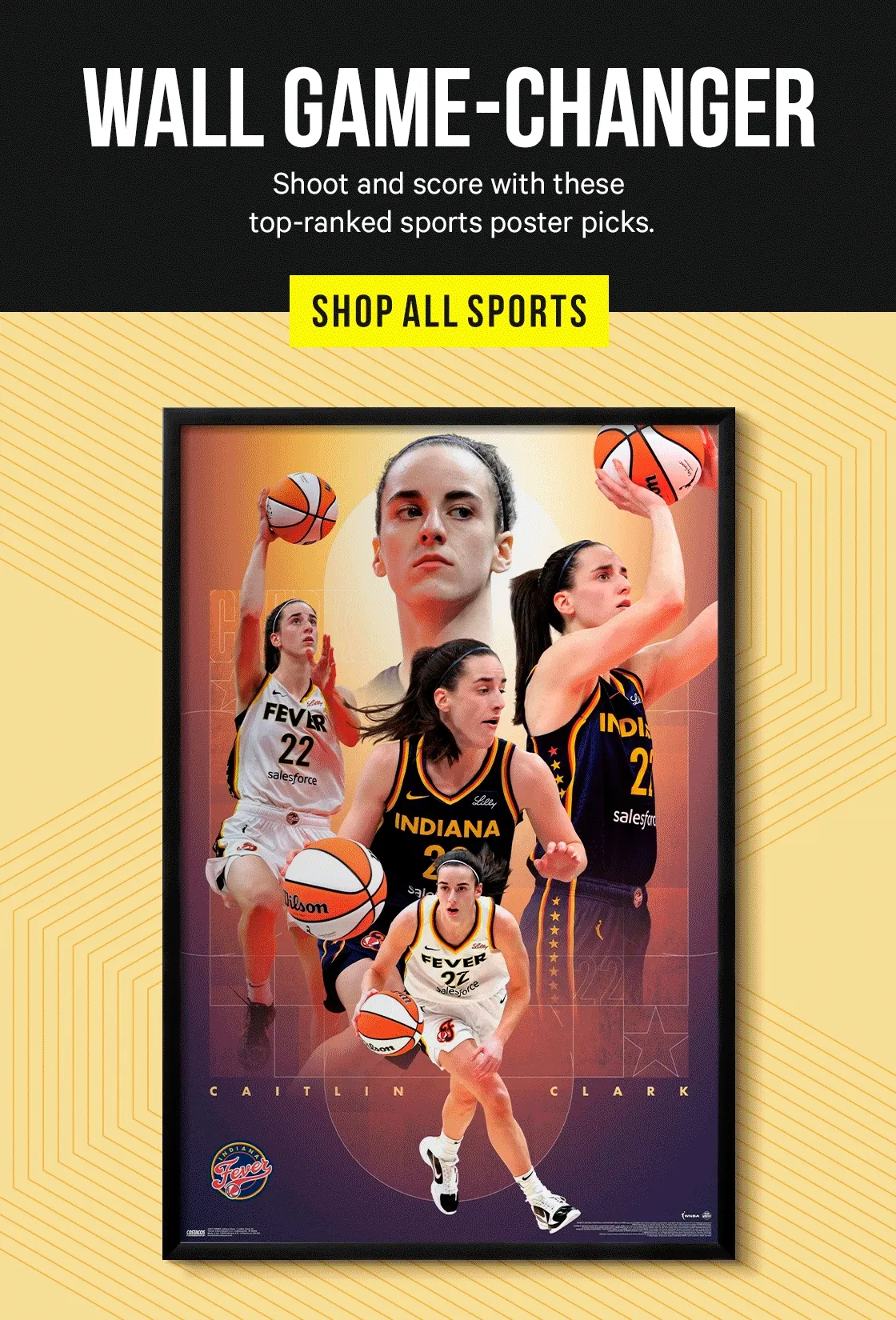 Wall Game-Changer: Shoot and score with these top-ranked sports poster picks.
