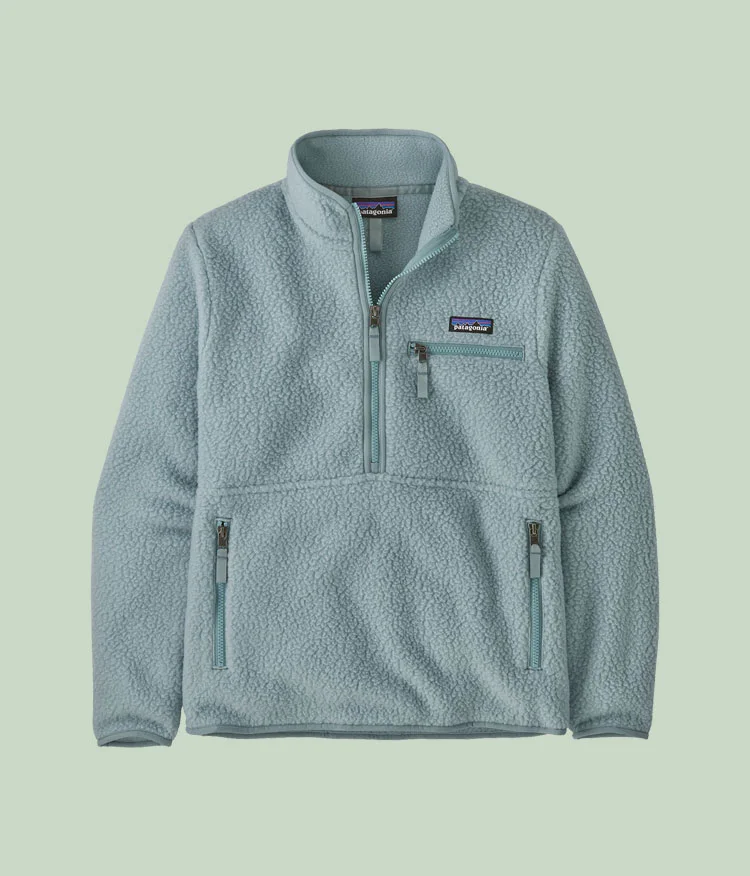 Women's Retro Pile Fleece Marsupial