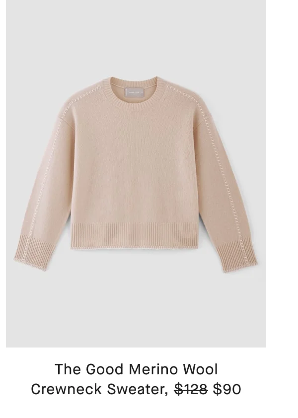 [image]The Good Merino Wool Crewneck Sweater
