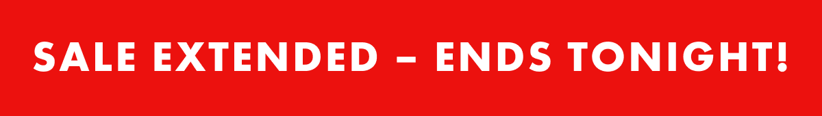 Sale Extended! Sale Extended!