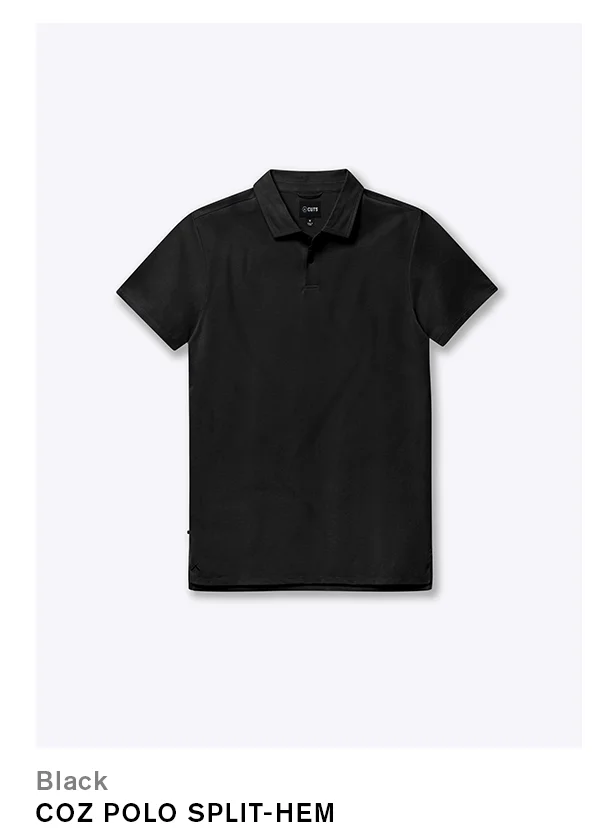 COZ Polo Split-hem
