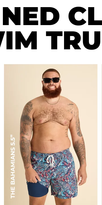 Lined Classic Swim Trunk: The Bahamians 5.5"