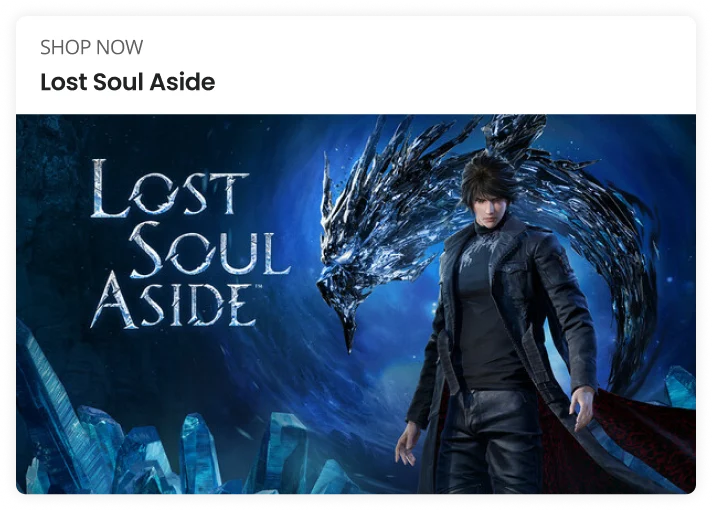 SHOP NOW | Lost Soul Aside