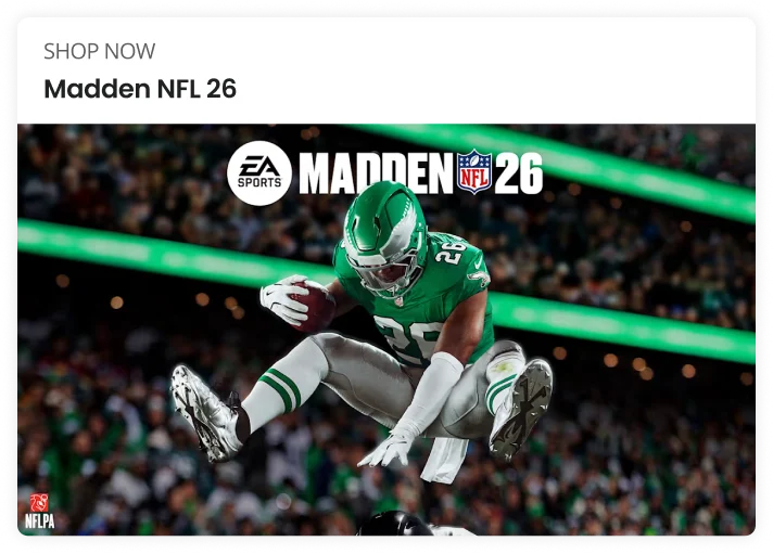 SHOP NOW | Madden NFL 26