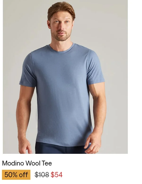 Modino Wool Tee: Now $54