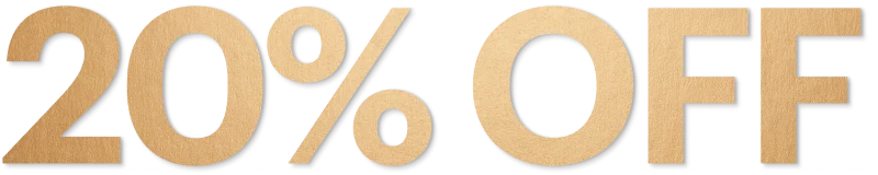 20% OFF