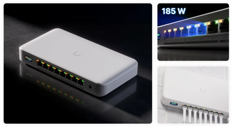 UDB Switch redefines what a switch can be — a fully wireless, high-performance network hub.