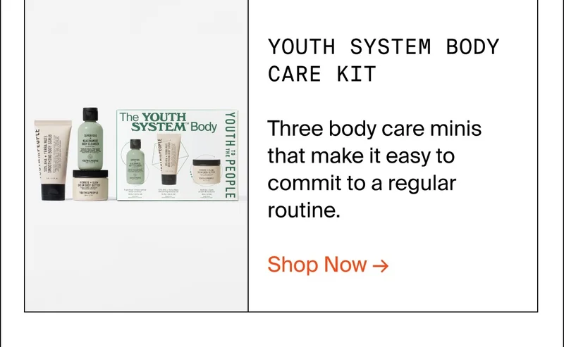 YOUTH SYSTEM BODY CARE KIT