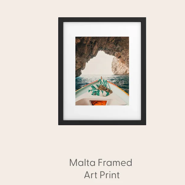 Malta Framed Art Print