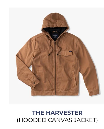 Hooded Canvas Jacket: The Harvester
