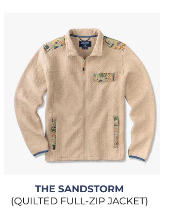 Quilted Full-Zip Jacket: The Sandstorm