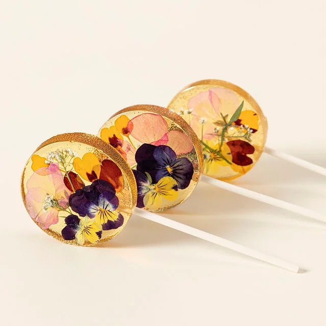 Birth Month Flower Lollipops
