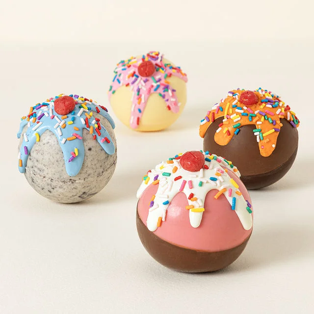 Ice Cream Sundae Bombs