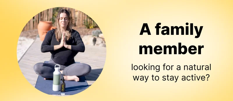 A family member looking for a natural way to stay active?