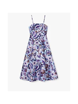 Autumn Paisley Anita Dress