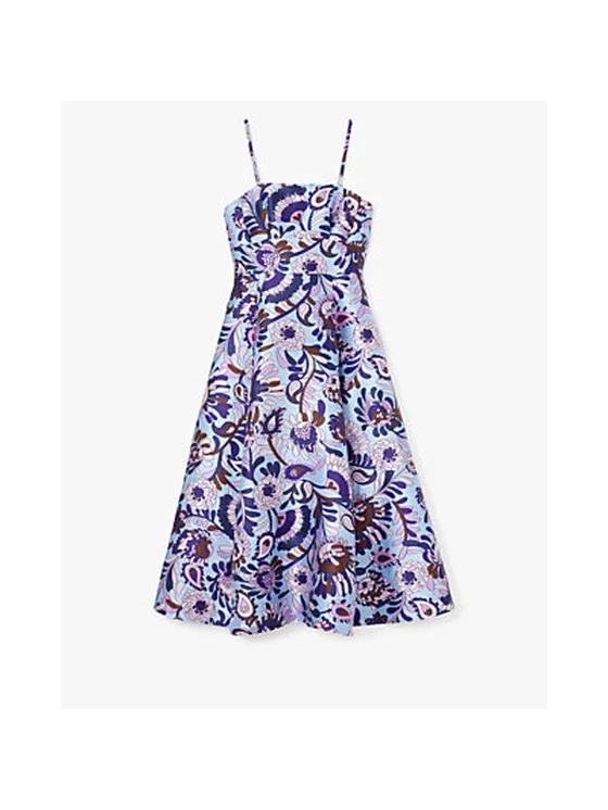 Autumn Paisley Anita Dress