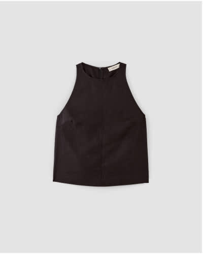 [IMAGE]The Linen High-Neck Tank