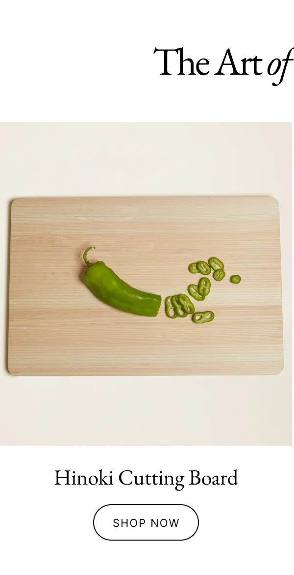 Kumo Hinoki Coastal Cypress Cutting Board