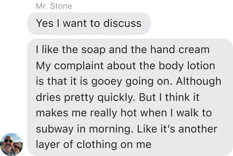 Yes I want to discuss