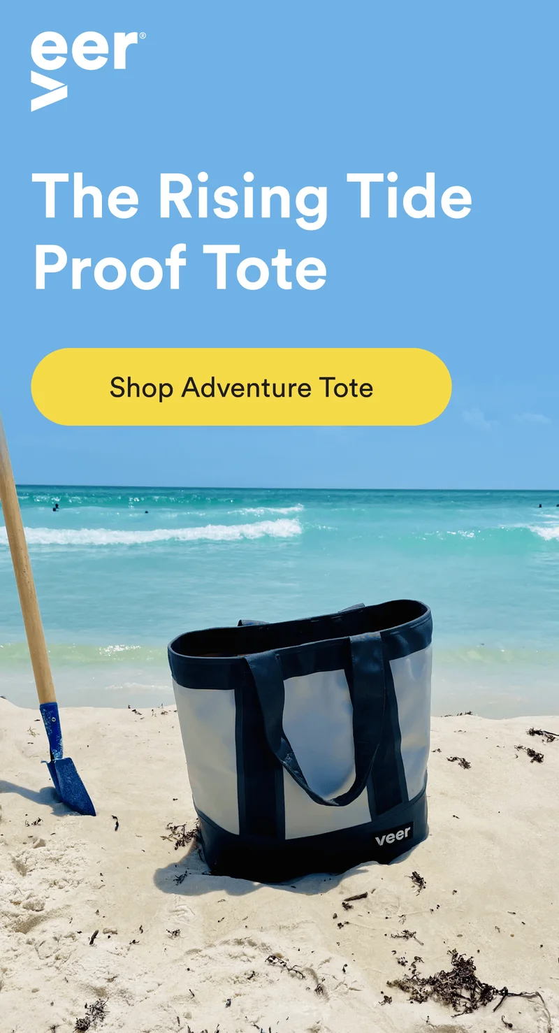 the rising tide proof tote - shop adventure tote