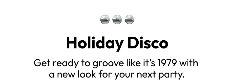holiday disco