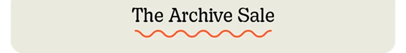 The Archive Sale