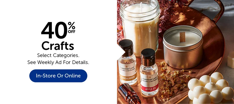 40% Off Crafts