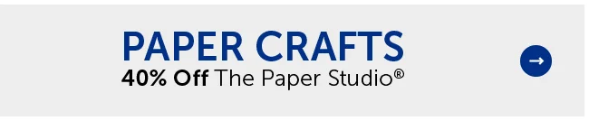 Paper Crafts - 40% Off The Paper Studio®
