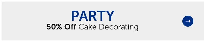 Party - 50% Off Cake Decorating