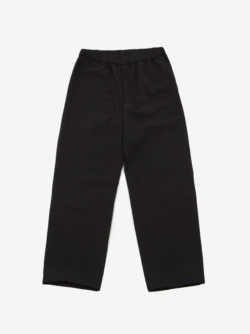 Image of Snow Peak Pe Light Poplin Pants - Black