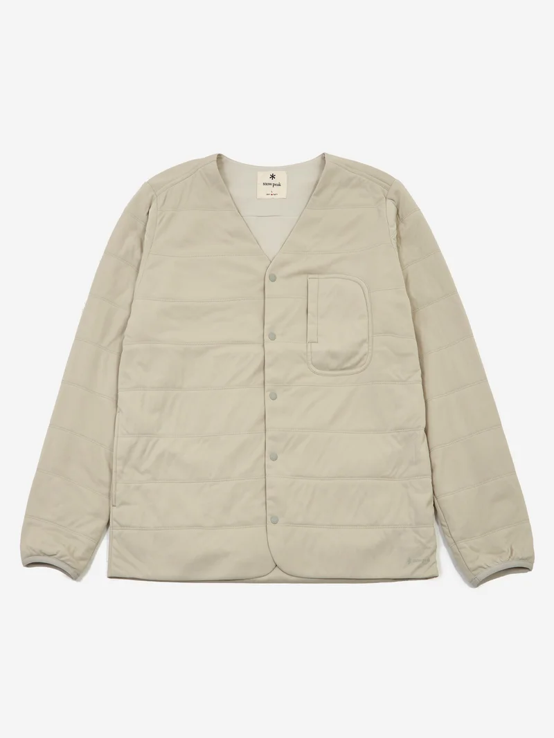 Image of Snow Peak Flexible Insulated Cardigan W - Ivory