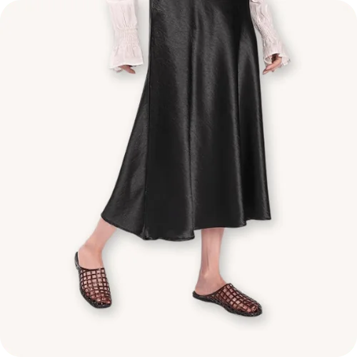 Molozoey Jelly Mesh Slides Molozoey Jelly Mesh Slides