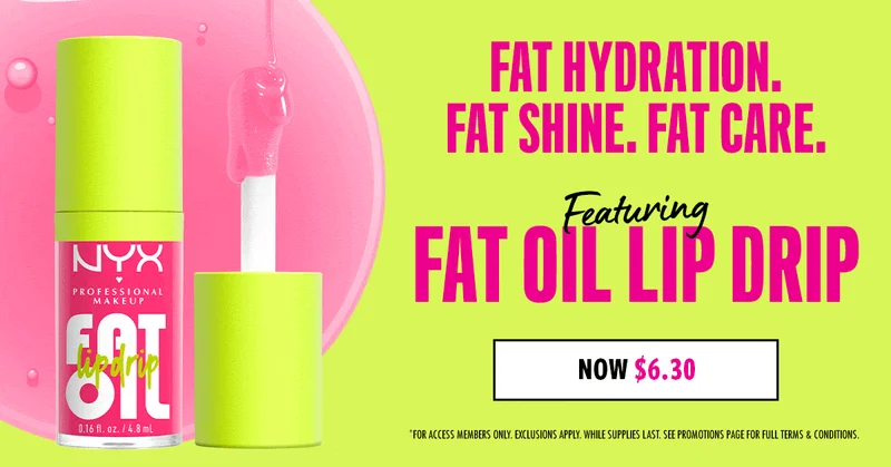 FAT OIL LIP DRIP