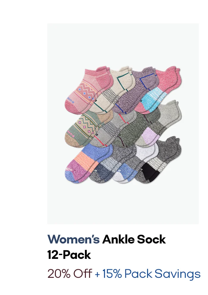 Women's Ankle Sock 12-Pack