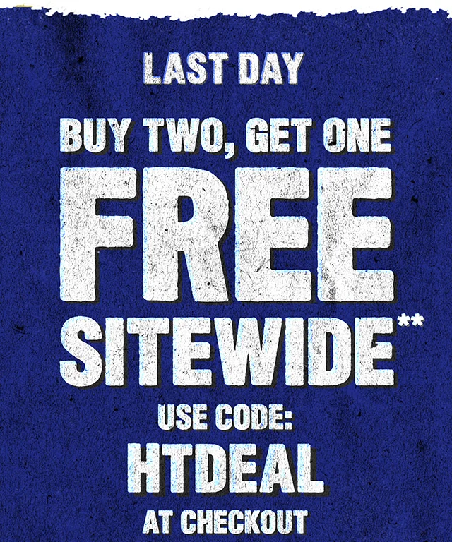 Last Day Buy Two, Get One Free Sitewide Use Code discount code at Checkout Shop Now