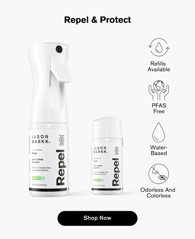 Repel & Protect | Refills available, PFAs Free, Water-based, Odorless and colorless | Shop Now
