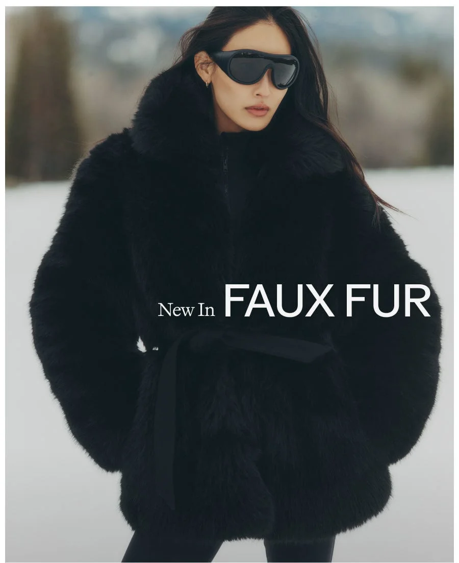 NEW IN. FAUX FUR