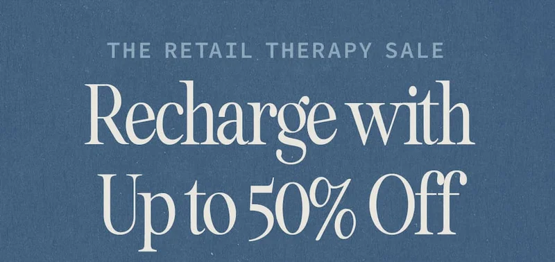 Retail Therapy IS therapy, okay?
