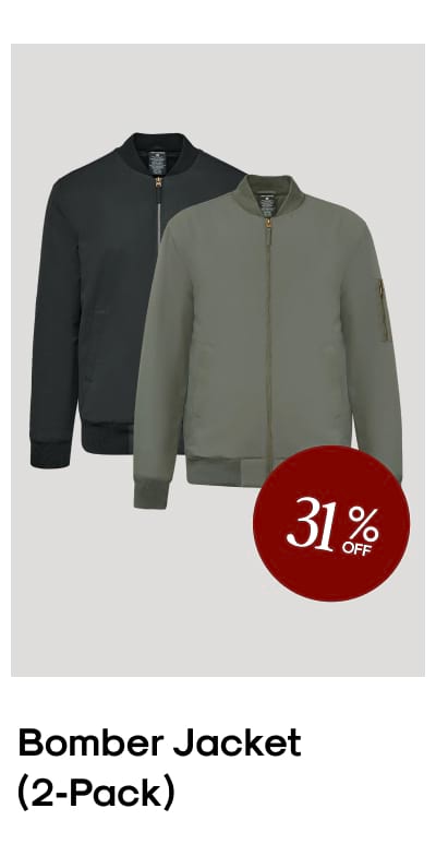 Bomber Jacket (2‑Pack)