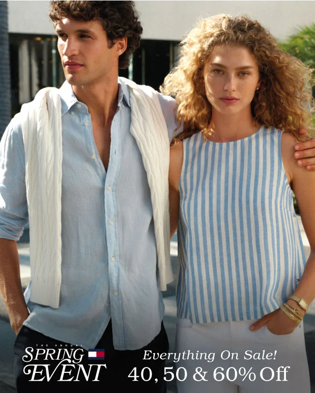 THE ANNUAL SPRING EVENT Everything On Sale! 40, 50 & 60% Off