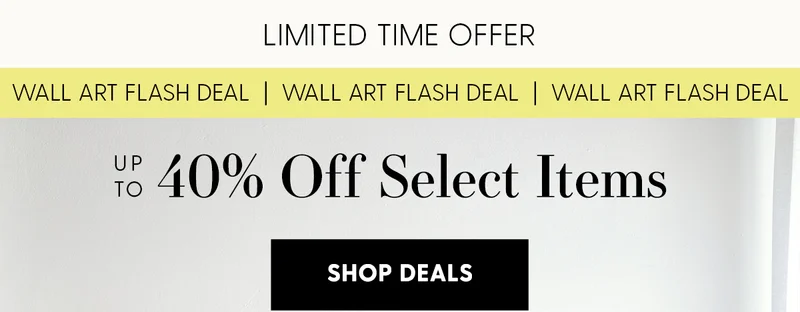 Limited Time | Wall Art Flash Sale