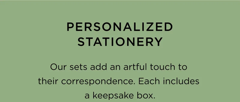 Personalized Stationery